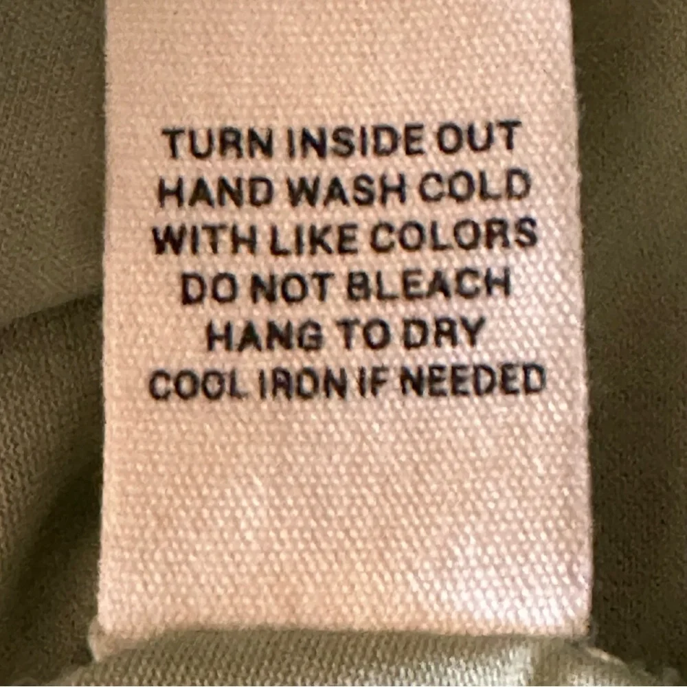 ALTAR’D STATE- Women’s Floral Print Green  w/Tie Shoulders Mini Dress (L) - Picture 10 of 10